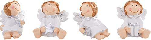 VBS Mini Engel Abbie 4 STK Polyresin Figuren 3.0-3.2 cm