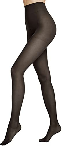 VENEZIANA NUOVA Press Control Kompressionsstrumpfhose Damen - Bauchweg Strumpfhosen Damen 20 DEN Matte - Feinstrumpfhose Damen Schwarz - Shaping Strumpfhosen Damen - LYCRA ENERGIZE
