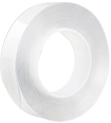 Klebeband, 30 mm Breite transparentes Klebeband Multifunktionales Klebeband 1 mm dickes 300 cm langes Stoff Klebeband Einseitige Klebeband Traaceless waschbarer abnehmbar
