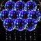 YOUYIKE 10 Pcs Globos Luminosos LED, Globos Helio, Globos bobo con luz LED, 20 Pulgadas Globos Transparentes con Luz, Globos Luminosos para Fiestas, Carnaval, Bodas, Fiestas Varias (Color)
