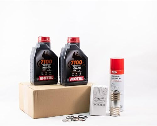 Kit di manutenzione cambio olio standard per MOTO GUZZI V7 850 dal 2022 al 2024 - MTL 7100 10W60 2L
