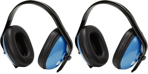 KS TOOLS 310.0131 Cuffia Antirumore con Archetto, 25 Db, Blu (Confezione da 2)
