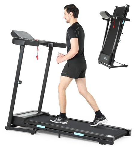 Novonova Tapis Roulant Pieghevole da Casa, Tapirulan Elettrico Salvaspazio con Schermo LED 12 Programmi di Allenamento, NV-T4011