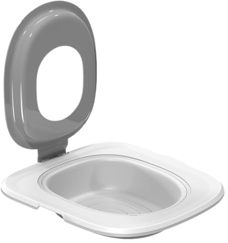 Katzentoilette Trainer - Toilettensitz für Katzen | Toilettentrainer für die Verwendung der Katzentoilette | Trainingsset für Töpfchentraining für wiederverwendbares Toilettenstreu
