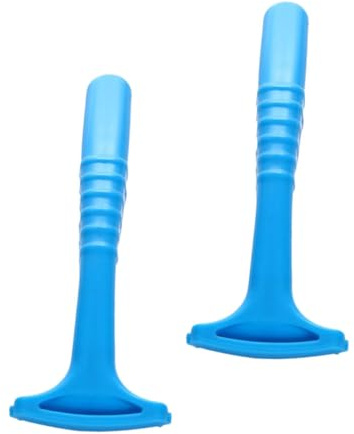 UKCOCO 2 pièces Couteau Pédicure Double Lame pour Secs Abîmés Outil Professionnel Facile et Sûr pour Éliminer Peau Morte et Callosités