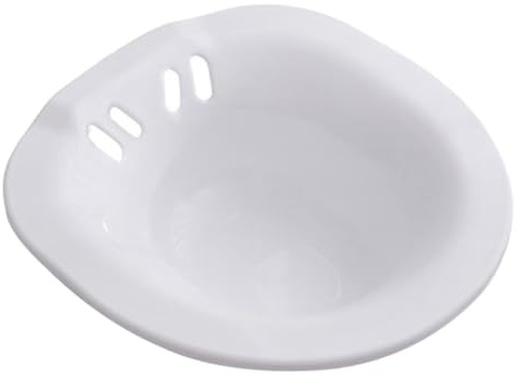 HEMOTON Sitzbad Aus Kunststoff Faltbar Geruchsfrei Für Toilettensitz Mit Kurvendesign Für Wochenbettpflege Und Senioren