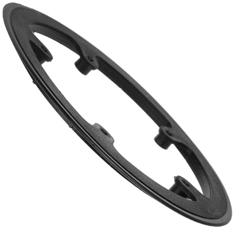 NIYANGLE Protège-chaîne Protection et Design Multifonctionnel en Plastique Noir pour Plateau 40 Dents Adapté aux Vélos de Route et VTT