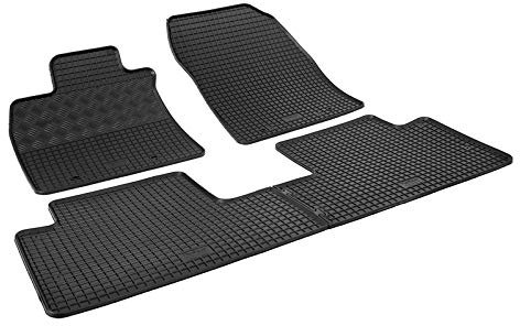 Gummi Fußmatten passend für Toyota Avensis Kombi/Limousine ab 2009 (T27) AZUGA AZ10092428 Gummimatten Automatten