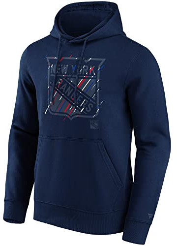 Fanatics NHL Fleece Hoody - Etch New York Rangers - M