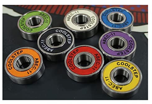 Cuscinetti ABEC-11 Ad Alta Velocità Non Oil Inline Speed Skates Cuscinetto 608 Chrome Racing Cuscinetti per Powerslide