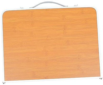 Lurrose Praktischer Betttisch Mit Klappbarem Design Tragbarer Kleiner Campingtisch Aluminiumlegierungsmaterial Platzsparend