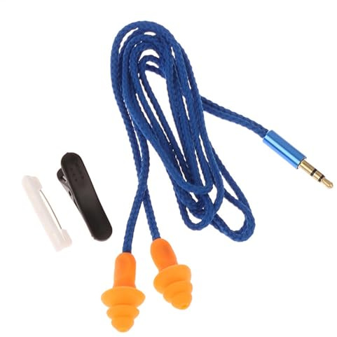 Earplug Headphones - Ear Plug Earbuds, Plug-Phone Earphones | Comfortable Work Headphones Noise Cancelling Headphones, Lightweight Noise Cancelling Headset Plugphone Earbuds for Noisy Places