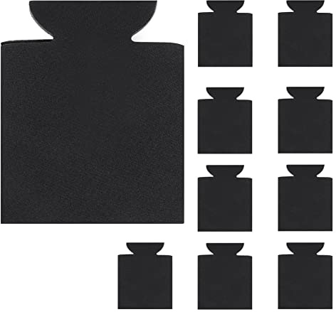 Cpolebev 10 StüCke Neopren Dose KüHler Trink Becher Flaschen HüLle Isolator Wickel Abdeckung Neu Schwarz
