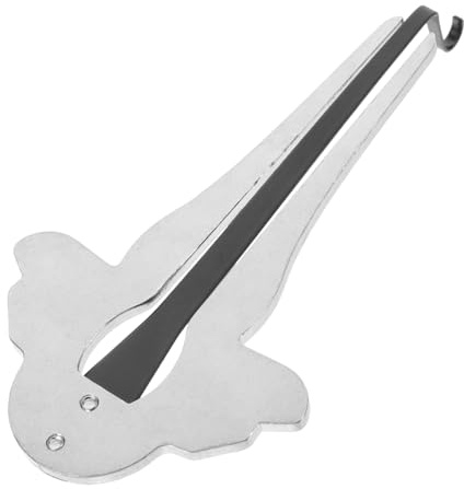 Vaguelly Tragbare Silberne Maultrommel aus Metall Leichtes Harfeninstrument für Entspannung und Meditationspraxis Geeignet