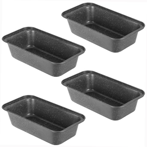 Walooza 8x4 Loaf Pan - Carbon Steel Bread Baking Pans for Homemade Bread Banana Bread, Sourdough, Pound Cake | Nonstick, Oven Safe, Easy Release