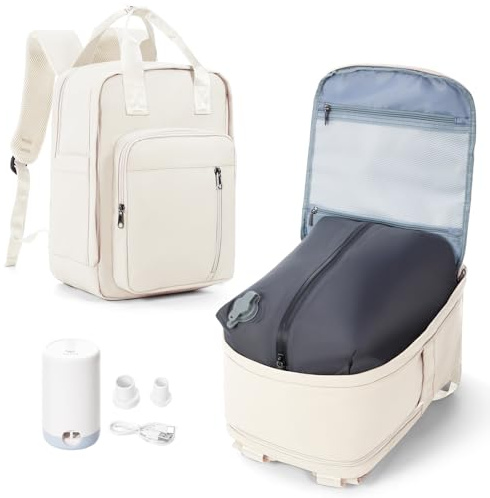 BJLFS Borse da Cabina per Ryanair 40x30x20 Bagaglio a mano Sottovuoto 40x20x25 Zaino da Viaggio con Sottovuoto impermeabile Donna Zaino Easyjet 45x36x20 Zaini Wizzair con porta scarpe