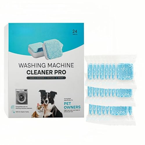 Kolina Nettoyant Machine à Laver, Kolina Tablette Lave Linge Detox, Nettoyant Détartrant élimine Facilement Les Résidus, La Saleté Et Les Odeurs, Les Ingrédients Naturels (1)