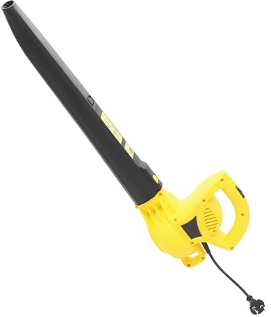 Souffleur de feuilles, souffleur électrique, 2000 W, 350 m³h, 13500 tr/min, puissance puissante, léger, portable, jardin, cour, route, nettoyage de voiture, prise européenne, 206 CFM