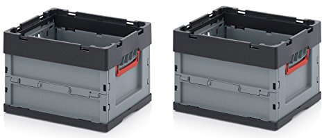 2 x professionell fällbox 40 x 30 x 27 inklusive gratis tullager x 2-pack