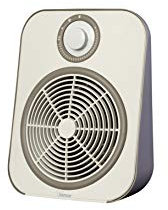 bimar HF204 Stufetta Elettrica Bagno, Termoventilatore Elettrico a Basso Consumo con Selettore e Termostato Incorporato, 2 Potenze Riscaldanti, Corpo in Plastica con Maniglia Integrata
