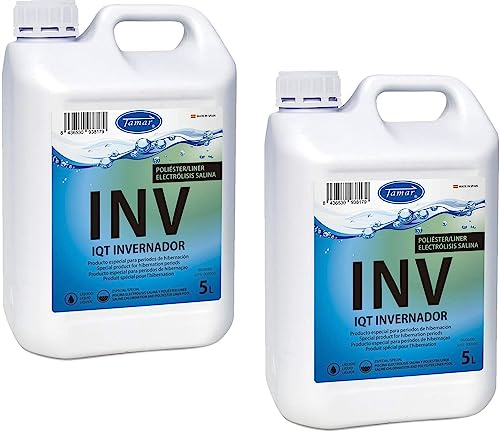 Tamar Invernador Poliester/Liner y Electrólisis Salina, Invernaje y conservación 5 L, Pack de 2 Unidades