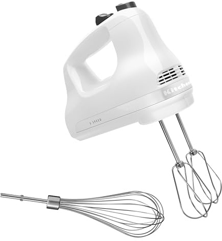 KitchenAid HANDRÜHRER MIT 5 GESCHWINDIGKEITSSTUFEN – CLASSIC - Weiss - 5KHM5110EWH