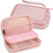 FINTIE Funda Portátil para Nintendo 3DS XL/2DS XL/3DS/3DS LL - Estuche para Viaje con Ranuras para Tarjeta de Juego y Bolsillo Interno para la Consola, Oro Rosa