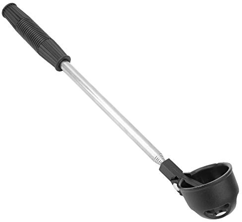 VBESTLIFE Golfball-Retriever, ausziehbarer tragbarer tragbarer Golfball-Catcher 8 Abschnitte Edelstahl Leichtes Golfball-Picker-Werkzeug Komfortabler Griff Freizeitsport