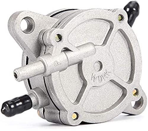 Ezweiji Hochwertige Vakuum Kraftstoffpumpe für GY6 50cc-250cc Roller Aluminium für stabile Starts und ein besseres Fahrgefühl,Kraftstoffpumpe