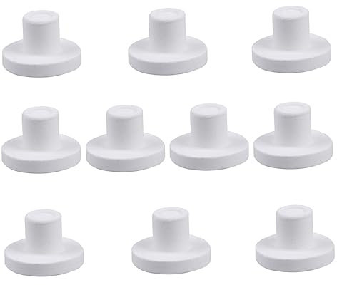 Yardwe 10stücke Teiliges Acryl Korallen Ableger Rack Basis Ständer Für Aquarium Korallenzucht Stabile Langlebige Halterung Für Fischbecken Einfache Installation Und Reinigung Weiß