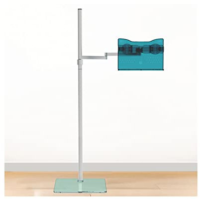 YJKKZQLB Buchhalter-Bodenständer, höhenverstellbarer Buchständerhalter, extra großer, Stabiler, rollender Rednerpultständer mit Rädern, Kochbuch-Lesepult, tragbarer, Stabiler, Leichter Buchständer