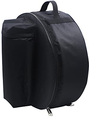 Solinder Drum Tasche Durable 14 Zoll Snare Drum-Beutel-Rucksack Tasche mit Schulterriemen Außentaschen