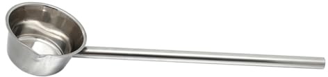 PHENOFICE Louche en Acier Inoxydable à Long Manche Cuisine et Jardin Cuillère d'Arrosage Ergonomique Grosse Capacité Facile à Utiliser Ustensile Cuisine pour Soupe et Sauce