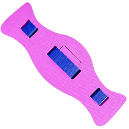 Schwimmgürtel – Schwimmhilfe aus Eva-, Verstellbarer Nylongurt, Farben Orange, Blau, Rosa | Wasserübungs-Schwimmgürtel für Workout, Fitness, See, Fluss, Meer, Wasserpark, Pool, einfache