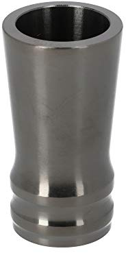 CYGN® Nibiru Shisha Original Schlauchadapter aus Edelstahl | Mit 18/8 Schliff! | Original Ersatzteil Nibiru Shisha (Gun Metal)