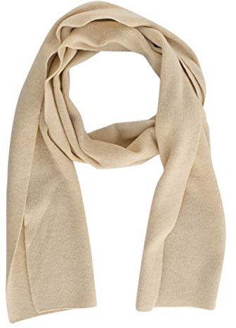 FosterNatur, Damen/Herren Merino Schal glatt, 100% Wolle Merino extrafein