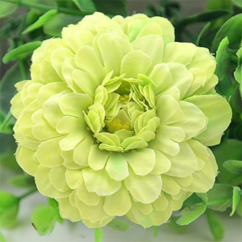 Equirider 20 Teile/los 7 cm Kunstseide Dahlie Gänseblümchen Chrysantheme Blütenköpfe Für Home Hochzeit Dekoration Handgemachte Gefälschte Blumen