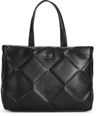 Calvin Klein Damen Shopper RE-LOCK QUILT TOTE LG
