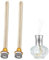 2 Pcs Mechas de Lámpara de Aceite Reemplazo, Lámpara de Aceite de Fragancia de Repuesto Mecha de Lámpara de Quemador Aceite Mecha Fragancia para Quemador Difusor Aromaterapia Decoración Hogar (Set A)