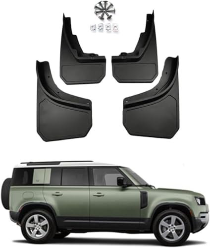 QSNZNB Paraspruzzi,Compatibile con Land Rover Defender 90/110 2020-2023, Accessori per paraspruzzi Auto