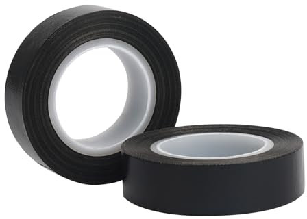 Nastro in Teflon 15 mm × 10 m,2 Rotoli Nastro Adesivo ad Alta Temperatura per Sigillatura a Impulsi, Sigillatrice ad Alta Velocità, Macchina per la Fusione a Caldo,Mballaggio Alimentare, Stampa 3D