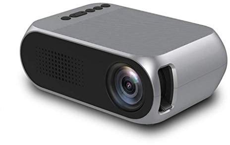 GXJBGYUSFT Mini proiettore, proiettore cinematografico Portatile con Durata della Lampada a LED di 30.000 Ore, per Home Theater