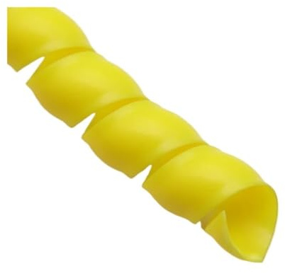 Cmis Kbei 2/5/10 mètres - 8 mm ~ 40 mm - Protection flexible en spirale - Enroulement de câble - Gaine de protection pour câbles (jaune, diamètre intérieur 8 mm _ 2 mètres)