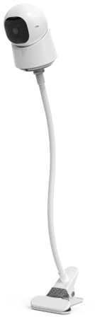 HOLACA Soporte de clip compatible con la cámara interior de seguridad eufy C210/C220/E30 (cámara no incluida), soporte de clip