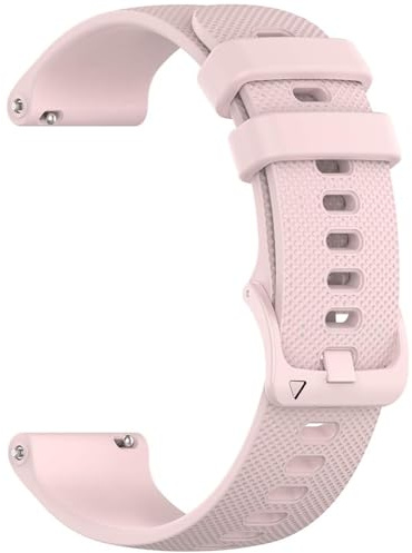 Sundara 18mm 19mm 20mm 22mm Bracelet montre sport silicone souple compatible avec les montres Garmin/ID205L/Galaxy//Amazfit/Coros bracelet unisexe à dégagement rapide.