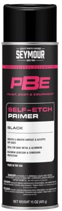 Seymour 20-1682 Paint (PBE Professional SelfEtching Primer Black)
