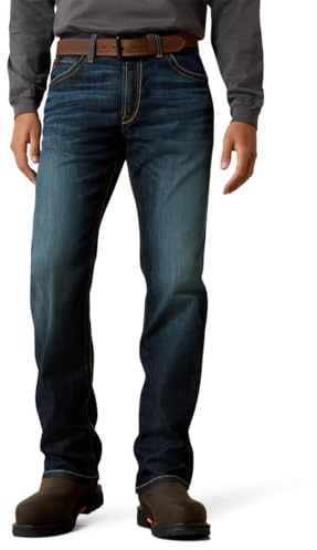 Ariat Flame Resistant M4 Low Rise Basic Boot Cut Jean – Men’s Durable Work Jeans