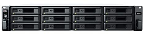 Synology RackStation RS2421RP+ - NAS server - 12 bays - rack-mountable - SATA 6Gb/s - RAID 0, 1, 5, 6, 10, JBOD - RAM 4 GB - Gigabit Ethernet - iSCSI - 2U