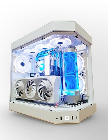 VIXIA High End Custom Watercooled Gaming PC - Intel Core i7 14700K 5.6GHz - GeForce RTX 4080 Super - DDR5 64GB 6000MHz - PCIe4.0 M.2 NVME 2TB - White - VXS-70W