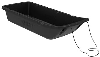 Pelican Trek 52 Utility Sled - 4 Season Sled - Any Outdoors Activities - Heavy Duty RAM-X Construction - Carry Up to 226 lb - Black